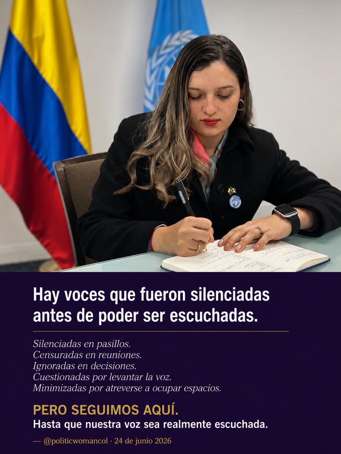 Valentina Bolaños — Día Internacional de las Mujeres en la Diplomacia 2026